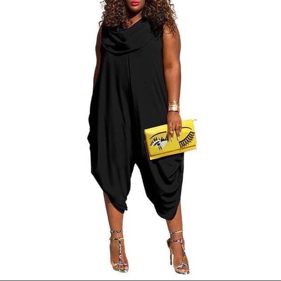 Pants - Black Jumpsuit